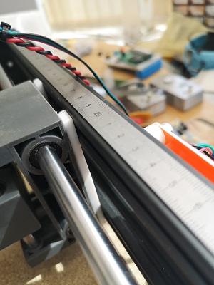 ptfe x/y axis rail running shims