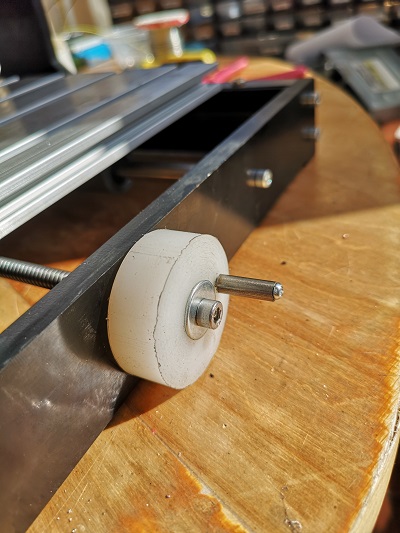 PVC y-axis jog wheel