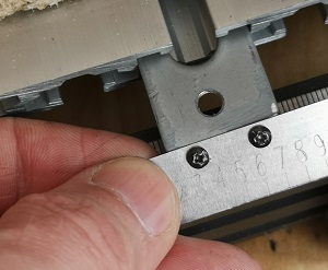 Vernier plate mount