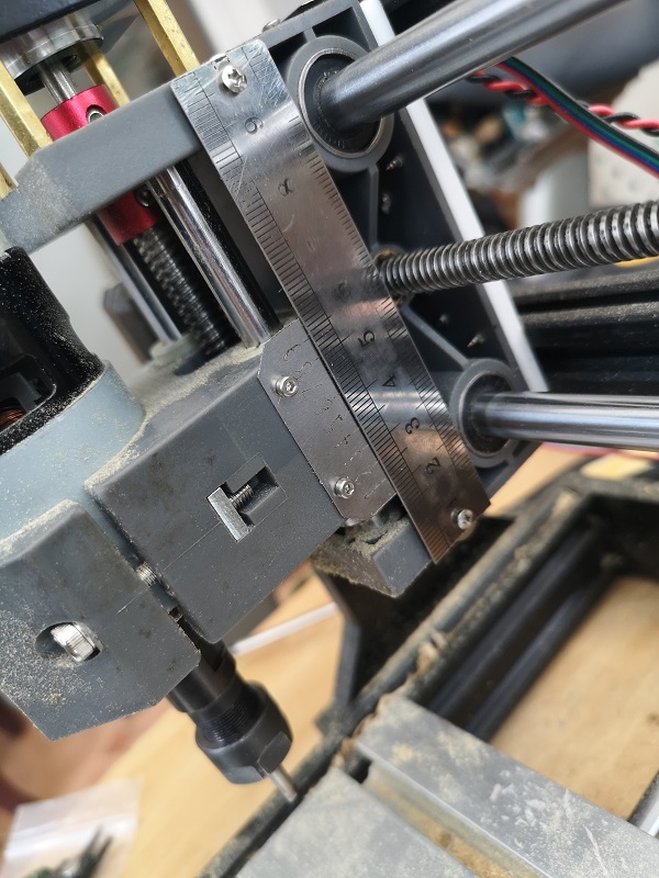z-axis vernier