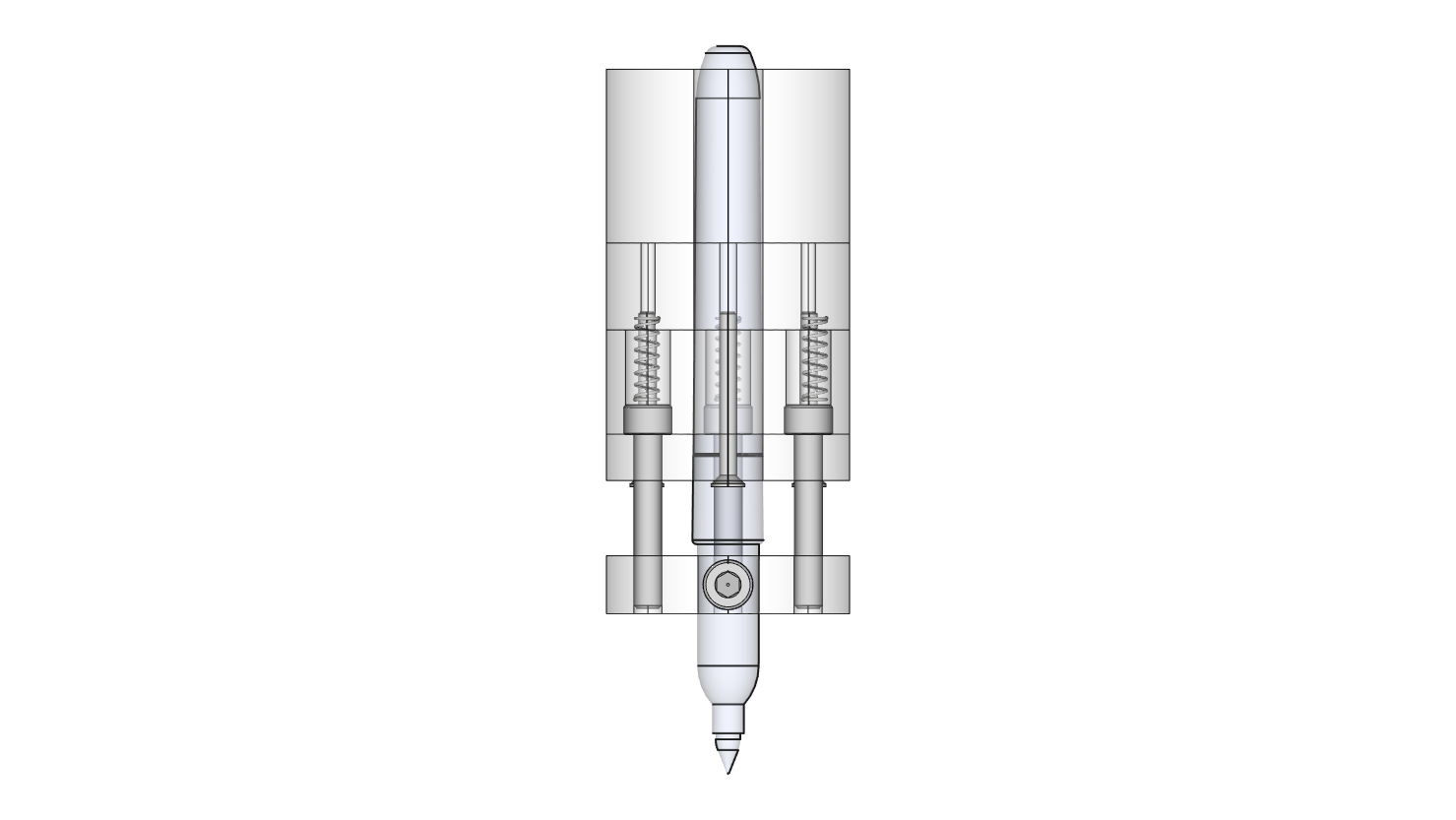 Pen holder assembly