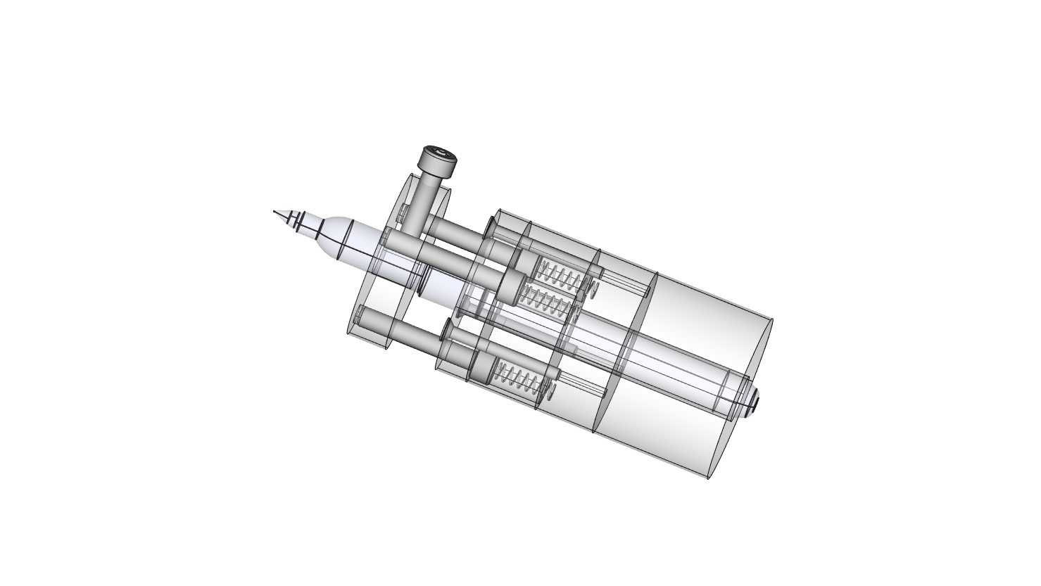 Pen holder assembly