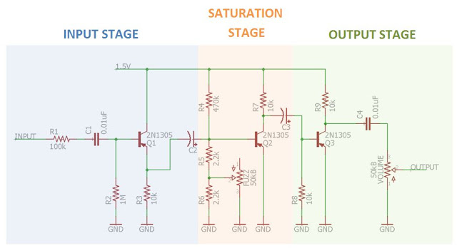fuzz tone schematic