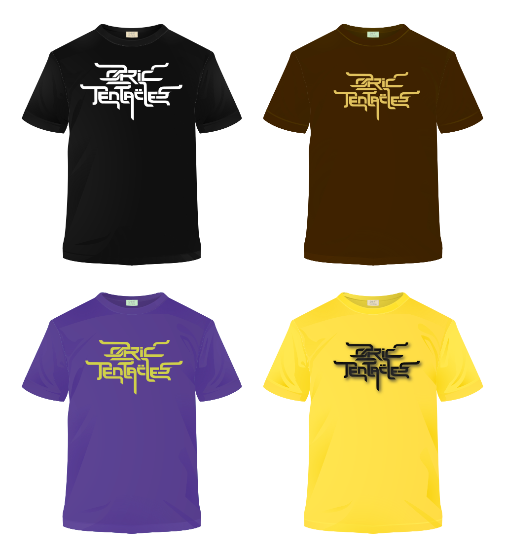 Ozric Tentacles inspired t-shirt design